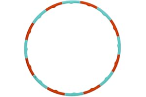 Legami - Hula Hoop Adulti, Hula Hoop Bambini, Fitness Dimagrante, Cerchio Gioco Divertimento Assicurato, Facile da Assemblare, Facile da Usare, 16 Sezioni, Diametro 78 cm