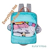 Wickeltasche von Kute ’n‘ Koo – Mode und Funktion in einer Tasche – In New York City entworfen – Passende Wickelauflage – Wasserbeständigkeit und Wischfläche – und vieles mehr - 7