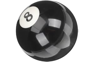 SUPVOX Palla da Biliardo Nera di Ricambio, Resina, 57mm, per Tavolo da Biliardo, Gioco, Allenamento, Casa, Sala Giochi