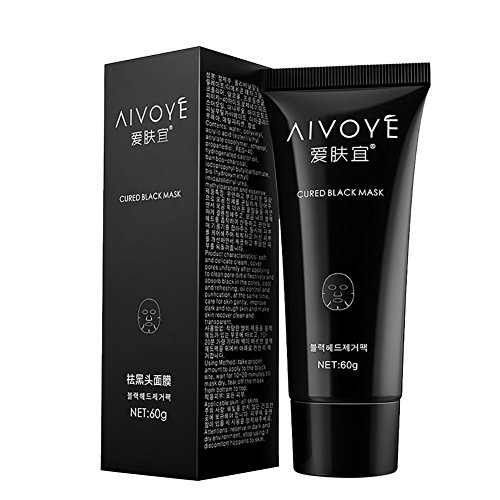 ROMANTIC BEAR Face Nose Mask Suction Black Mask Deep Cleansing Blackhead Remover 60g