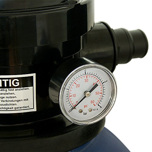 Sandfilter Sandfilteranlage 10 m³/h – Poolfilter Filteranlage Filterkessel - 2