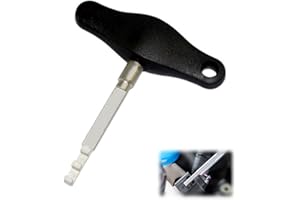 HOTMNTY Herramienta de Extracción de Conectores para VAG, Herramienta Extractora del Conector Eléctrico del Automóvil, Accesorios de Extracción del Enchufe del Arnés de Cableado Compatible con VW, 1 Pieza