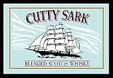 precio botella whisky cutty sark En Marco Integrado Colgante Cutty Sark Blended Scotch Whisky Ship Nostalgia Espejo de BAR Espejo Barra Espejo 22 X 32CM