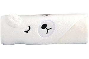 Dubbulon Bain Capuche Bébé - Sortie Bain Bébé Douce, Cape Bain Bébé Extra Doux Absorbant, Cape Bain Bébé À Capuche, Sortie Bain Bebe, Couverture Enveloppante pour Bébé