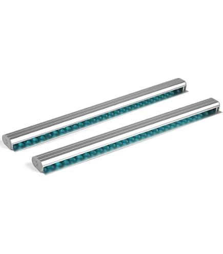 30 Cm Selbstklebender Bonhalter Aus Aluminium – Für Restaurant, Bar, Büro – Mit Glasperlen, Ohne Bohren