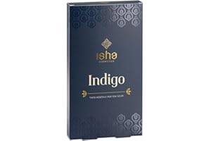 ISHA cosmetics-Indigo- tinta vegetale in polvere per toni bruni-testato dermatologicamente e al nichel<1ppm-vegan-100g