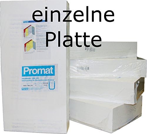 Promat Promasil 950-KS 60mm 1x Heat Insulation Board Fire Protection A1 Din 4102