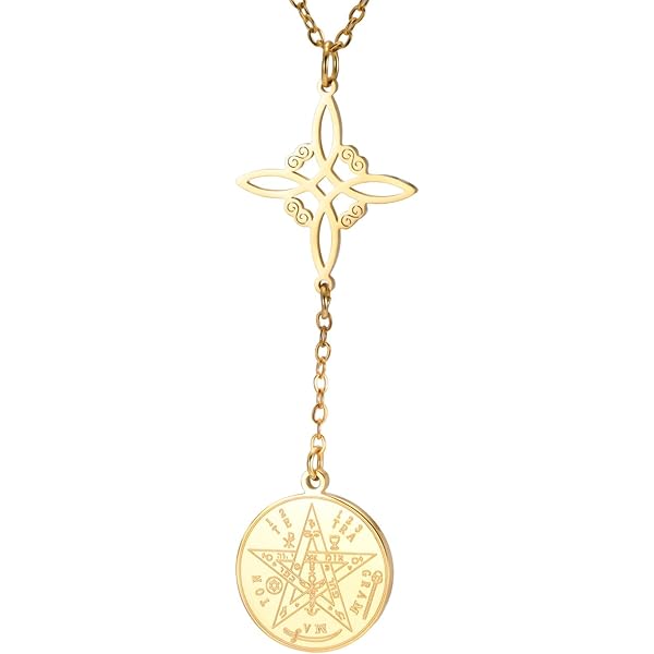 TEAMER Rvs Satanische Leviathan Cross Ketting Baphomet Hanger Sigil van