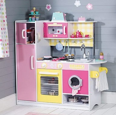 Preisvergleich Produktbild Kidkraft Sonnenschein Kinderküche 53338 aus Holz Sunshine - Spielküche Küche