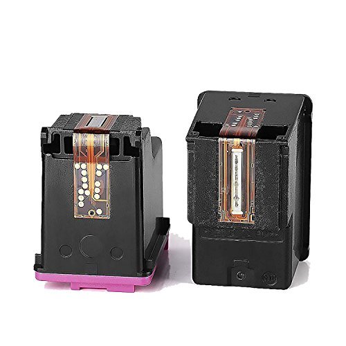 2er Set Kompatible Tintenpatronen als Ersatz für HP 56 XL + HP 57 XL für DeskJet 450 5145 5150 5151 5550 5552 5650 5652 5655 5850 9650 9670 9680 OfficeJet 4105 4105 4212 4215 4219 4252 4255 4259 5500 5505 5508 5510 5515 6110 PSC 1210 1315XI 1317 1340 1345 1350 1350V 1350XI Druckerpatronen (Schwarz , Farbig) 1×56-1×57-hp - 4