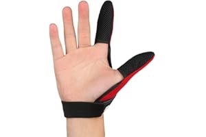 Danlai 1pc Double Doigt Protecteur De Pêche Pêcheurs Deux Doigts Surfcasting Respirant Antidérapant Équipement De Pêche