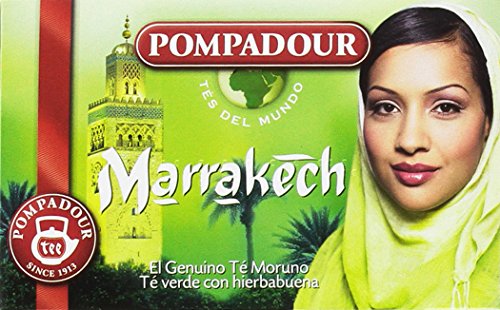Pompadour Té Marrakech - 20 bolsitas - [Pack de 5]
