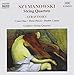 Produktbild Szymanowski: String Quartets; Stravinsky: Concertino, Three Pieces, Double Canon (2000-09-26)