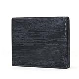 Geldbörse WQQ Herren Leder Kurzer Absatz Mode Retro Rindsleder Trend Wallet