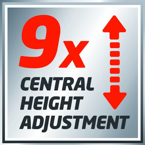 Einhell Benzin Rasenmäher GC-PM 46/1 S B&S (1,65 kW, 125 cm³, 46 cm Schnittbreite, 50 l Fangsack, 9-fache Schnitthöhenverstellung 30-80 mm) - 9
