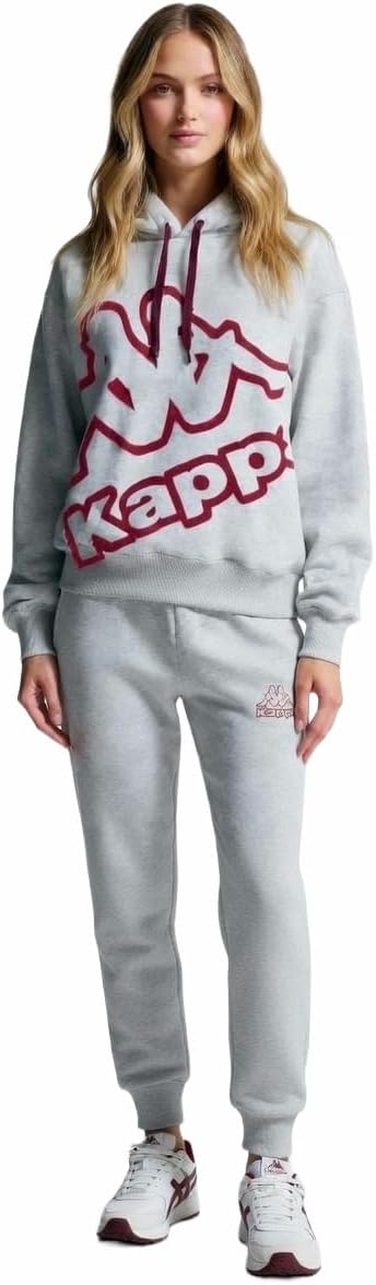 Kappa Chándal de mujer de algodón de verano – Mono de mujer completo de sudadera de algodón de verano – Deportivo – Ligero