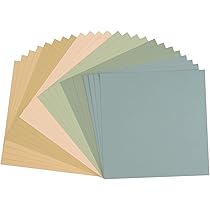 Cartoncino Florence Liscia - Materiali per Biglietti colorati 30,5 x 30,5 cm - Frog - 20 Fogli - Carta per Scrapbooking, Biglietti, Fustellatura e Progetti con Carta - 216 gsm - Verde