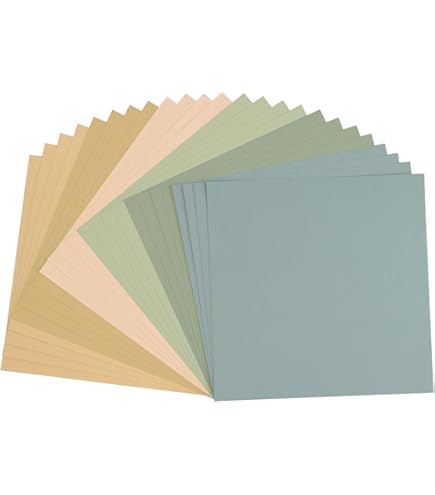 Florence Cardstock Textured - Gekleurde kaarten maken benodigdheden 30,5 x 30,5 cm - blauw - 20 vellen - gekleurd papier voor scrapbooking, kaarten maken, stansen en papierambachten - 216 g/m²