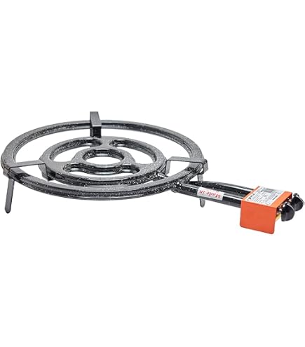 Cofan Brûleur De Poêle à Paella à Gaz Butane/Propane Ø400mm - Feu Uniforme Et Puissant Pour Poêles En Acier
