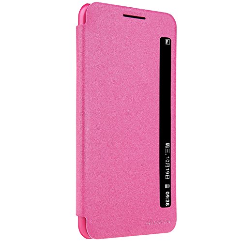 LG X Power Hülle, IVSO Hohe Qualität Advanced Shock Absorption Technology Case Folio Tasche Cover für LG X Power Smartphone (13,5 cm (5,3 Zoll) Display, 16 GB Speicher, Android 6.0) (Für LG X Power, Rosa) - 6