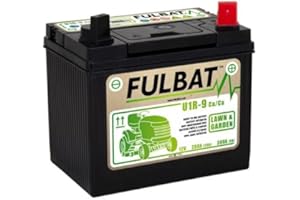 Batterie Fulbat Motoculuture U1R-9 Ca/Ca 12 V 28 AH Pour Tondeuse à gazon