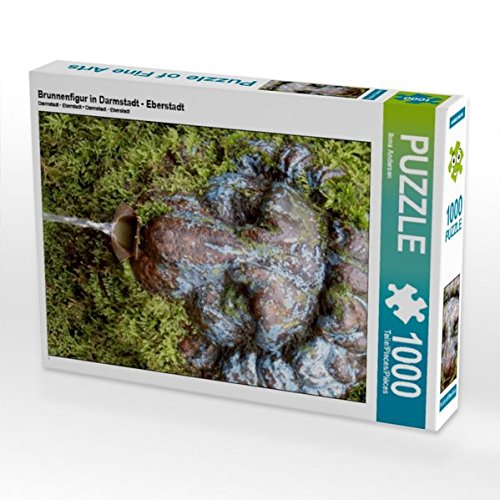 Preisvergleich Produktbild Brunnenfigur in Darmstadt - Eberstadt 1000 Teile Puzzle hoch