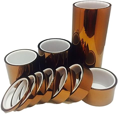 MJS Technologies Heat Resistant High Temperature Polyimide Kapton Tape BGA 3D printing electronics rework (100mm)