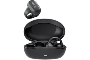 SANAG Casque sans Fil Z50SPro, Éécouteurs sans Fil à Clipser, Bluetooth 5.3, Étanchéité IPX4 avec iOS, Android, Écouteurs pour Le Travail, Le Sport, l'exercice et Les Jeux (Noir)