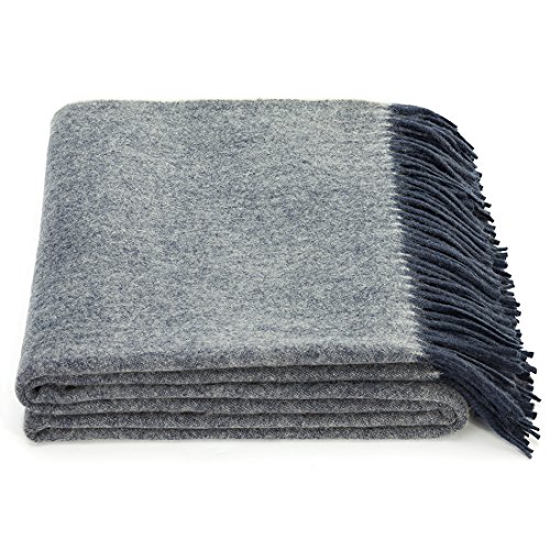 spencer&whitney Bed Throw Wool Blanket Australian Wool Blanket Throws Soft Light Blanket Cashmere Bl
