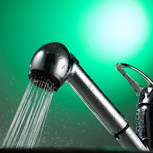 Kaleep Spültischarmatur mit herausziehbarer Geschirrbrause Küche verchromt Hochdruck Armatur Mischbatterie Einhandhebelmischer Wasserhahn Spültisch Wasserhahn - 3