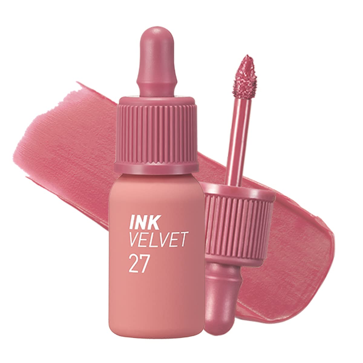 Peripera Ink the Velvet Lip Tint | High Pigment Color, Longwear, Weightless, Not Animal Tested, Gluten-Free, Paraben-Free (02
