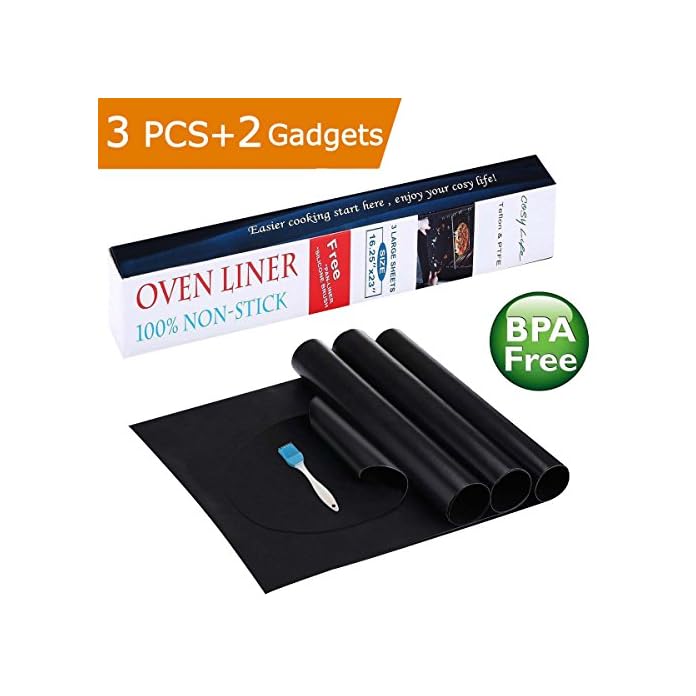 Grillmatte3er Set 413cm 584cm Kein Bpa Pfoa Bbq Matte Backmatte Mikrowelle Matte Mit Freiem Liner Silikon Brste Schwarz