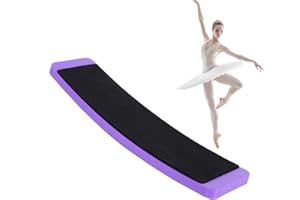 RENOPFECT Turnbretter Für Tänzer, Ballett Tanz Drehbrett, 28,5 X 7,5 X 1,5 Cm Eiskunstlauf Spinner, Balletttanzer FußGleichgewichtstraining Rotationsubungen Eiskunstlaufen Brett Tragbares Trainingsgerat