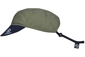 LUPSTY Chaskee - Cappellino reversibile in microfibra Oliva Taglia unica