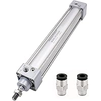 Heschen Luftdruckzylinder SC 80-150 Doppelt Wirkend - 80mm Bohrung, 150mm Hub