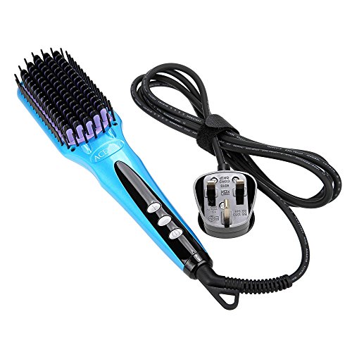 ACEVIVI Anion Straightener Hair Comb,0 Damage and 10 Seconds Silky straight Hair