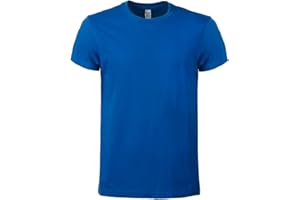 CHEMAGLIETTE! T Shirt Uomo - Maglietta Manica Corta Cotone, Tshirt Maglia Maniche Corte da Lavoro, T-Shirt Tinta Unita Stampabili Girocollo, Maglia Basic