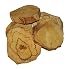 Produktbild Heiliges Palo Santo Holz in verschiedenen Variationen -- von Native-Spirit (köstliches Palo Santo 'big plate' massive runde Platte 12x3cm 210-310gr)
