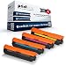 Produktbild Print-Klex 4x kompatible Tonerkartuschen für HP Laserjet Enterprise 700 Color M 775 dn MFP Enterprise 700 Color M 775 f MFP CE340A CE341A CE342A CE343A Black Cyan Magenta Yellow - Sparset