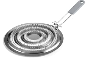 IBILI - Diffuseur pour gaz, Acier étamé, Conception adaptée pour les cuisinières au gaz