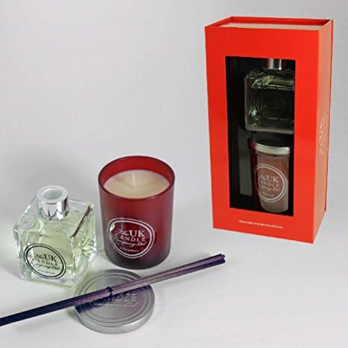 The UK Candle Company Jar Candle & Reed Diffuser Set - Cinnamon