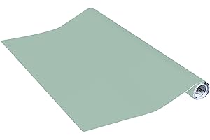 VENILIA Vénilia folia samoprzylepna Unimat | szałwiowa zieleń, 67,5 cm x 2 m | samoprzylepna folia do mebli, folia dekoracyjna, tapeta, folia kuchenna | PCW bez ftalanów | wyprodukowano w UE