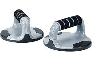 ResultSport Foam Handle Power Push UP Exercise Stands for Men and Women, a perfect chest press up workout