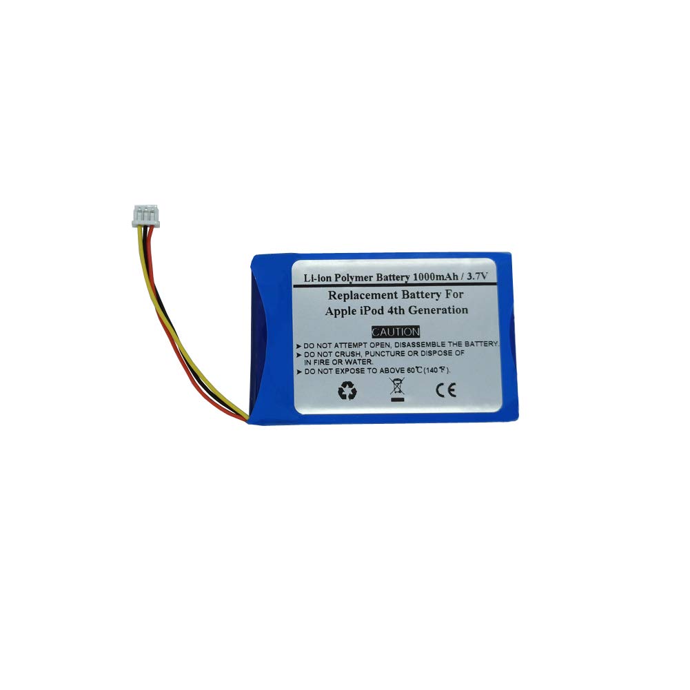 Reliable 3.7V 1000mAh Replacement Battery for Apple iPod 4th Generation Review