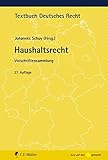 Image de Haushaltsrecht: Vorschriftensammlung (Textbuch Deutsches Recht)