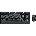 Logitech MK540 Advanced Combo Tastiera e Mouse Wireless per Windows, Layout Tedesco QWERTZ - Nero