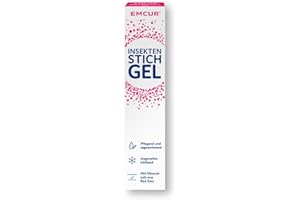 ‎EMCUR Emcur® Insektenstich-Gel | pflegt und beruhigt | kühlt angenehm | regeneriert die irritierte Haut | einzigartige Formel mit Mineralsalz aus Bad Ems | für jedes Alter | 20 ml