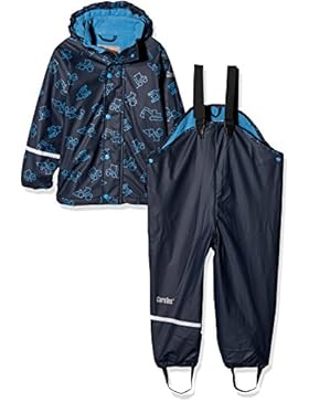 CareTec Kinder wasserdichte Regenlatzhose und -jacke im Set (verschiedene Farben)