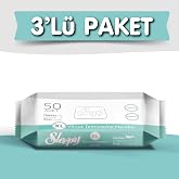 Sleepy 3'l&uuml; V&uuml;cut Temizleme 50 Adet 150 Yaprak