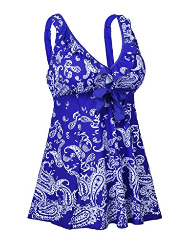 Rocorose Damen Ruched Große Größen Zweiteiliger Tankini Bademode - 2